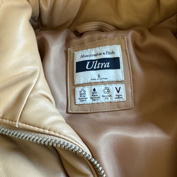 Abercrombie & fitch leather parka - Picture 3 of 4